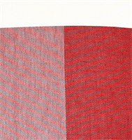 Arild handduk 50x70 cm, röd/vit