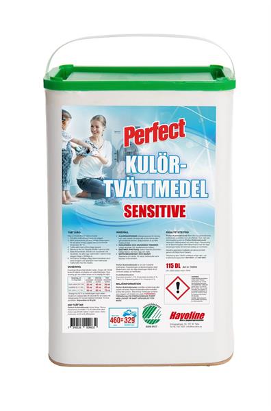 Kulörtvättmedel Perfect Sensitive, 115 dl - 460 tvättar