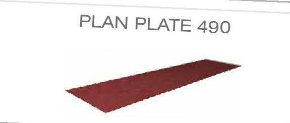 Plan plate 4900 mm