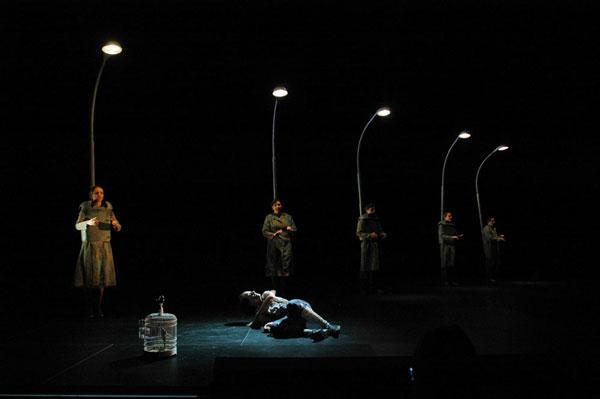 Electrical Birds - Dance Theatre, Hålogaland Theatre, Choreographer: Katrine Bølstad, Costume design: Christina Lovery