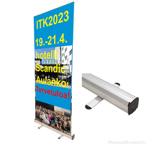 Roll-up with own ad 200x85 cm