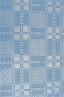 Mormor bordsduk 130x130 cm, ljusblå