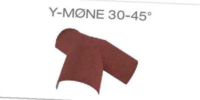 Y-møne 30-45 grader