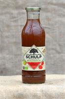 Biologische appel / aardbeidsap (0,75l)