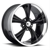 BOSS 338. 18x9,5 Svart/Polerad kant