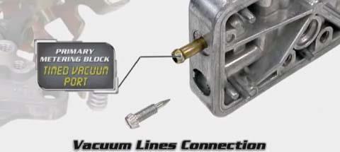 Vacuum Lines Connection
