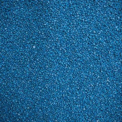 Värillinen kvartsihiekka 2 kg 2-3 mm sininen
