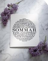 Disktrasa, Sommar, vit/svart text