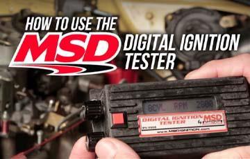 How To Use MSD´s Ignition Tester