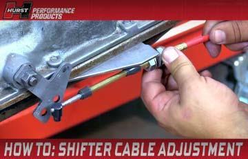 How to Adjust the Shift Cable on your Hurst V-matic and Pro-matic shifter - www.holleyefi.se