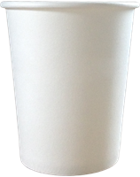 Pappersmugg 8oz "Vit" 50st