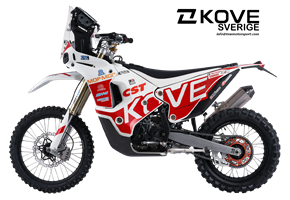 Kove 450 Rally Factory edition red/white
