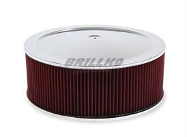 4500 DROP-BASE AIR CLEANER CHR W/ 6 IN