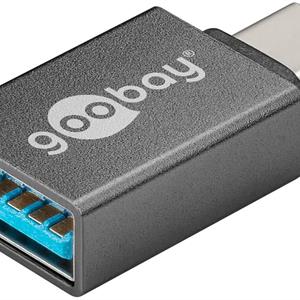 Goobay USB-C - A 3.0 -adapteri. Muuntaa USB-C - USB-A