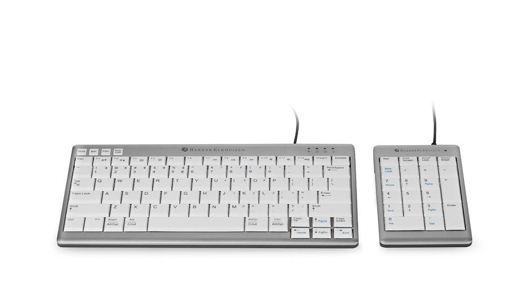 SOLIDEE Tru00e5dlu00f6s Tangentbord Och Mus Combo,Retro Skrivmaskins Tangentbord,2.4GHz Rundtangentbord Med Nummerknapp,104 Tangenter Fullstorlek Ergonomiskt Tangentbord(US Layout QWERTY)(Orange Gradient