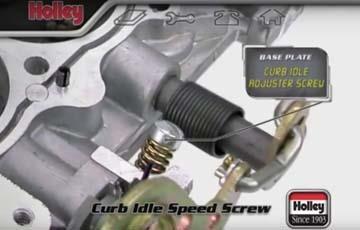 How To Set The Curb Idle Speed On Your Holley Carburetor - www.holleyefi.se