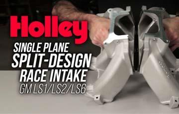 Holley Releases Single Plane Split-Design Race Intake Manifolds