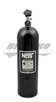 BOTTLE, 15 LB., W/SUPER HI-FLO, BLACK