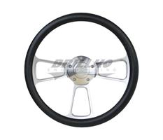 1947-87 CHEVY CUSTOM STEERING WHEEL - POLISHED