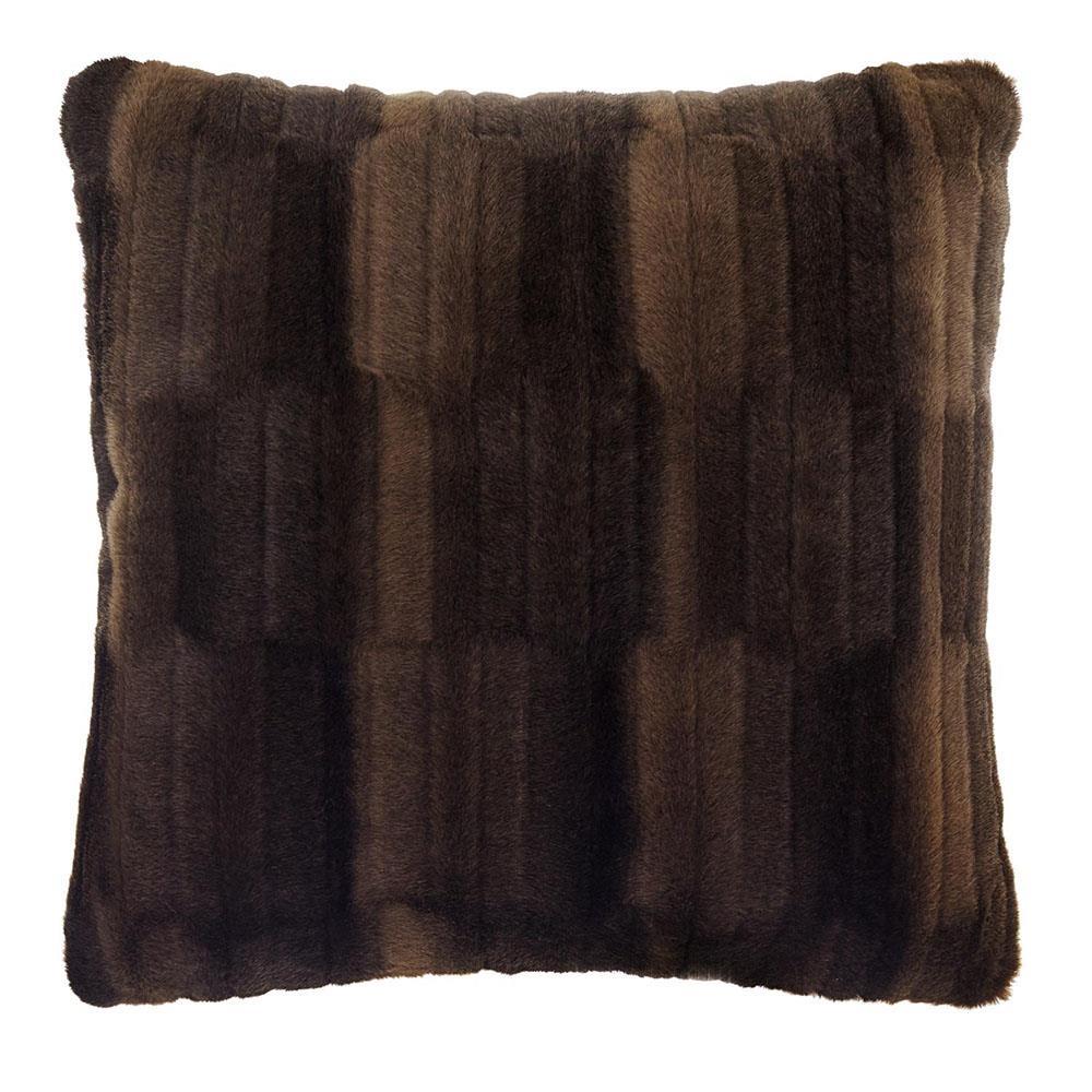 Browny cushion M - Chocolate