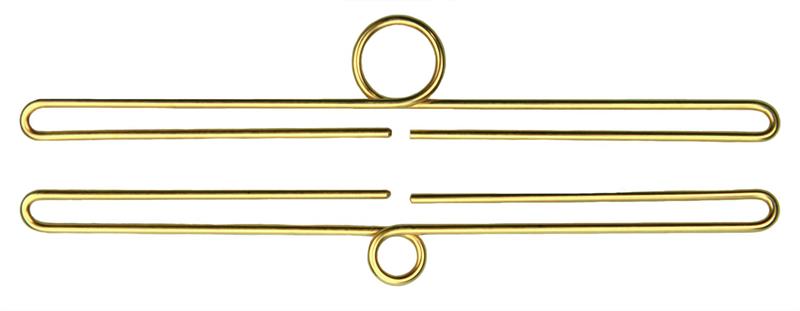 Trådbeslag Guld 5 cm - 22 cm