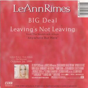 Rimes LeAnn - BIG Deal - Leaving´s ....