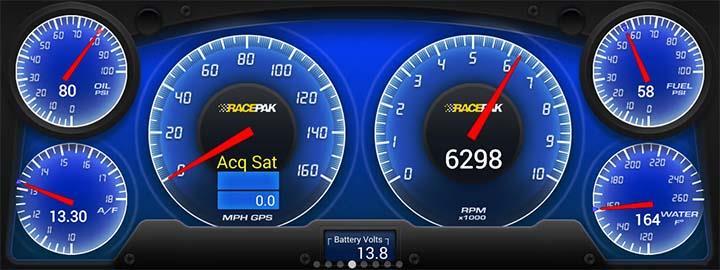 Racepak Pro Dash Display - www.holleyefi.se
