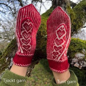 "Ingegärd" tjockt garn garnpaket o beskrivning