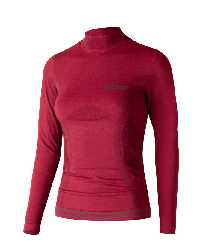 Lenz Longsleeve merino 6.0 turtle neck Women, XS