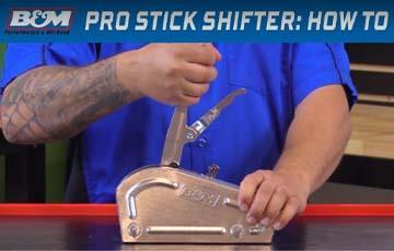 How to Shift a B&M Pro Stick Shifter - www.holleyefi.se
