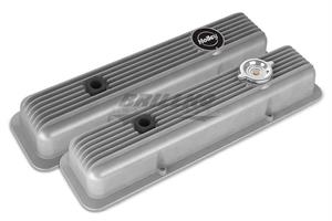SBC MUSCLE SERIES VALVE COVERS,FINNED,NA