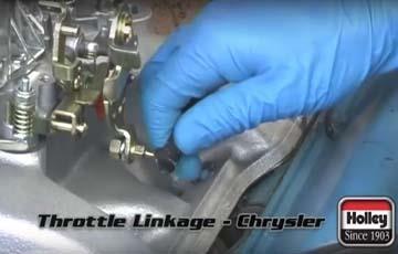 How To Attach Mopar Throttle Linkage To A Holley Carburetor