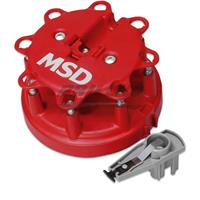 Dist. Cap/Rtr Kit, MSD/Ford V8 TFI,85-95