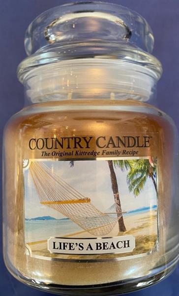 Country Candle 75 timer, Life's a Beach