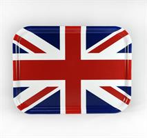 Bricka 27x20 cm, Storbritanniens flagga