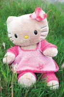 Helly kitty kläder rosa st 40 - 45  cm