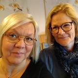 Marie och Anette - som startade byrån 1997 och driver den sedan dess