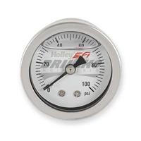 FUEL GAUGE, 0-100 PSI, 1/8 NPT - OIL-FILLED