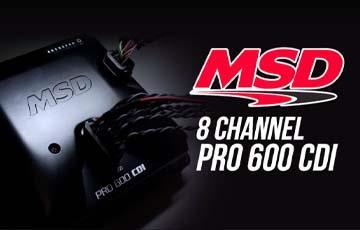 MSD Pro 600 CDI 8 Channel Ignition - www.holleyefi.se