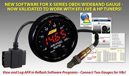 New Software Release For X-Series OBDII Wideband Gauge - www.holleyefi.se