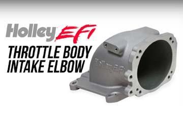 Holley EFI Throttle Body Intake Elbow - www.holleyefi.se
