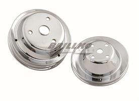 CHRM PULLEY SET SB CHEV