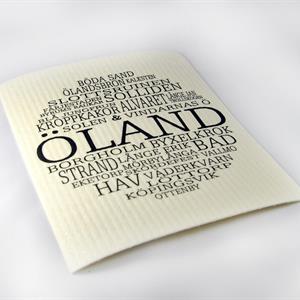 Disktrasa, Öland, vit/svart text