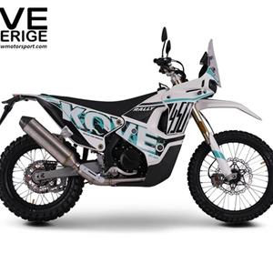 Kove 450 Rally Standard edition green/white low