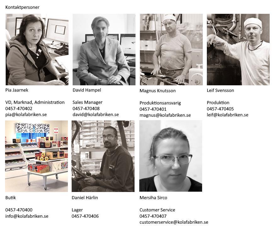 Kontaktpersoner