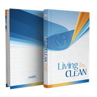 Living Clean hardcover