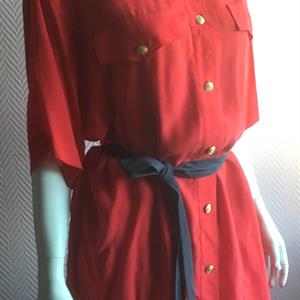 Jean Giovanni silk blouse dress