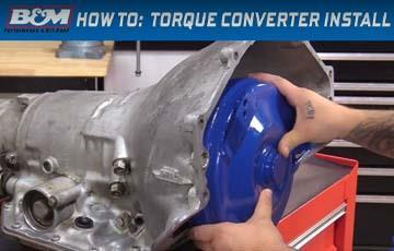 How to Install a B&M Torque Converter - www.holleyefi.se