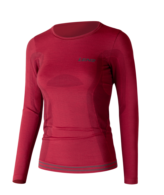 Lenz Longsleeve merino 6.0 round neck Women, XS