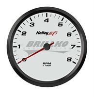 4-1/2 TACHOMETER, 0-8K RPM, CAN, WHITE